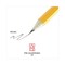 Universal HB #2 Pre-Sharpened Woodcase Pencil - Black Lead, Yellow Barrel (24/Pack)